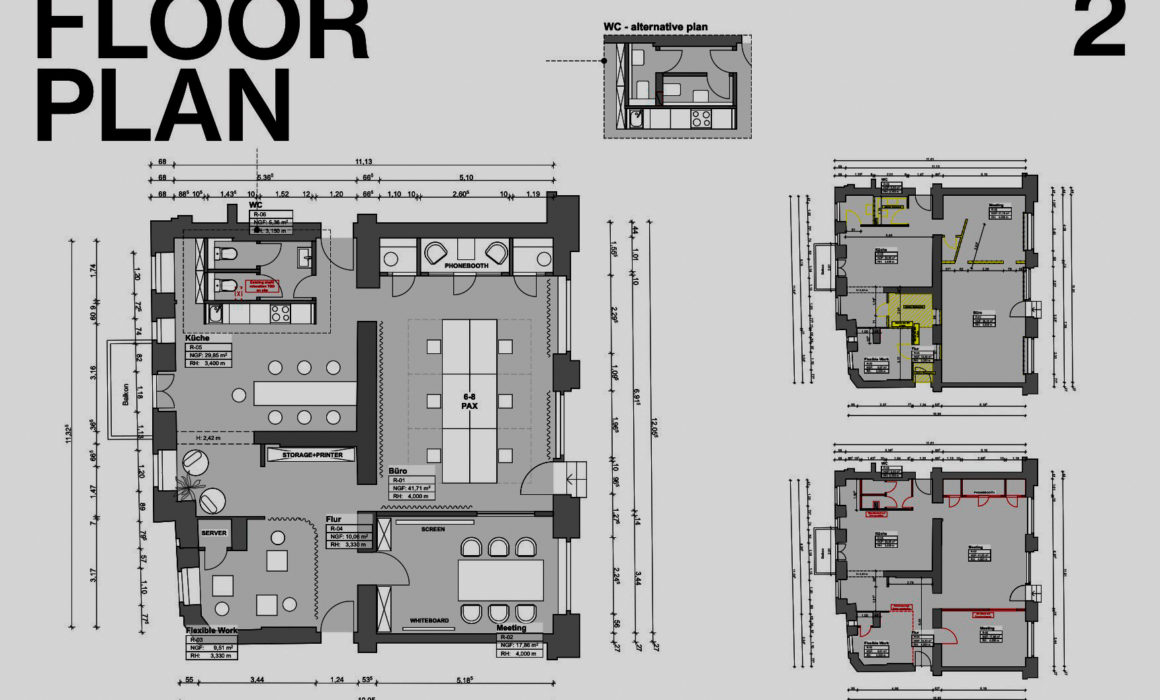 UNDPLUS New Office Hybrid Space Floor Plan